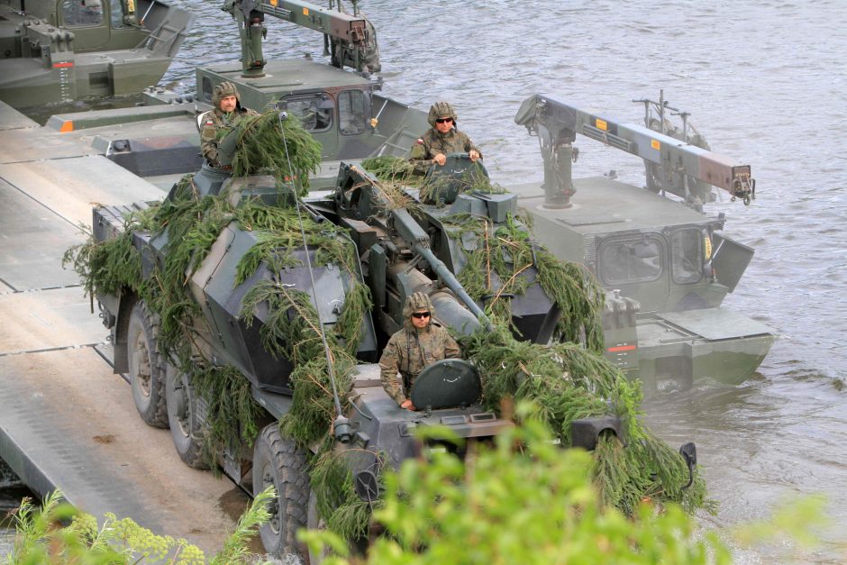 Latvijoje vasarą vyks didelio masto NATO karinės pratybos