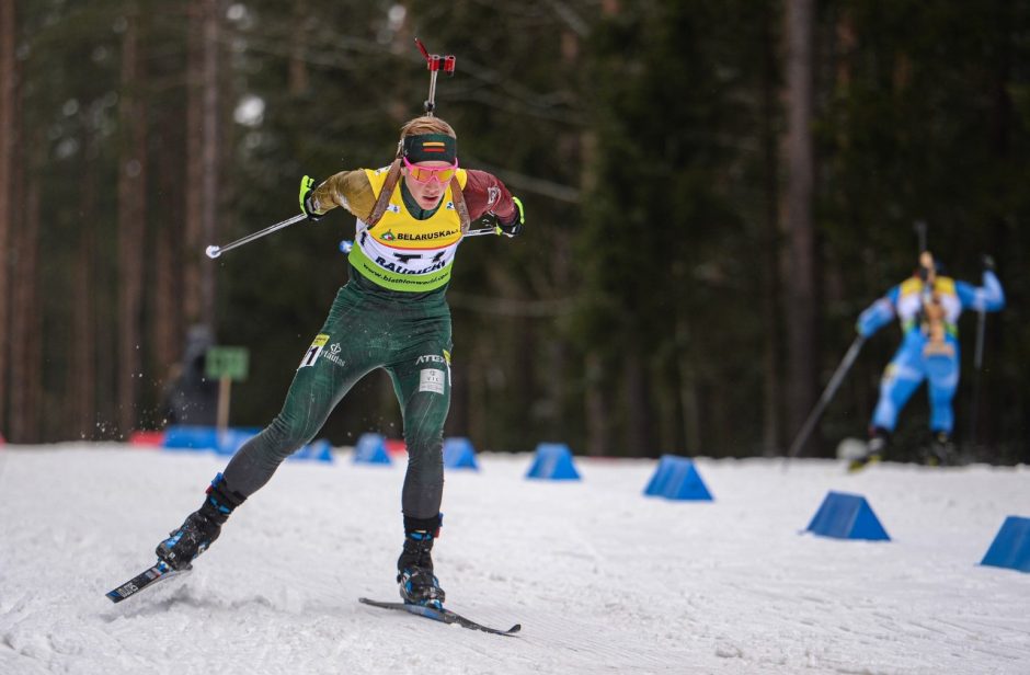 Pasaulio biatlono taurė: karjeros rekordą užfiksavo L. Banys, du lietuviai pateko į persekiojimą