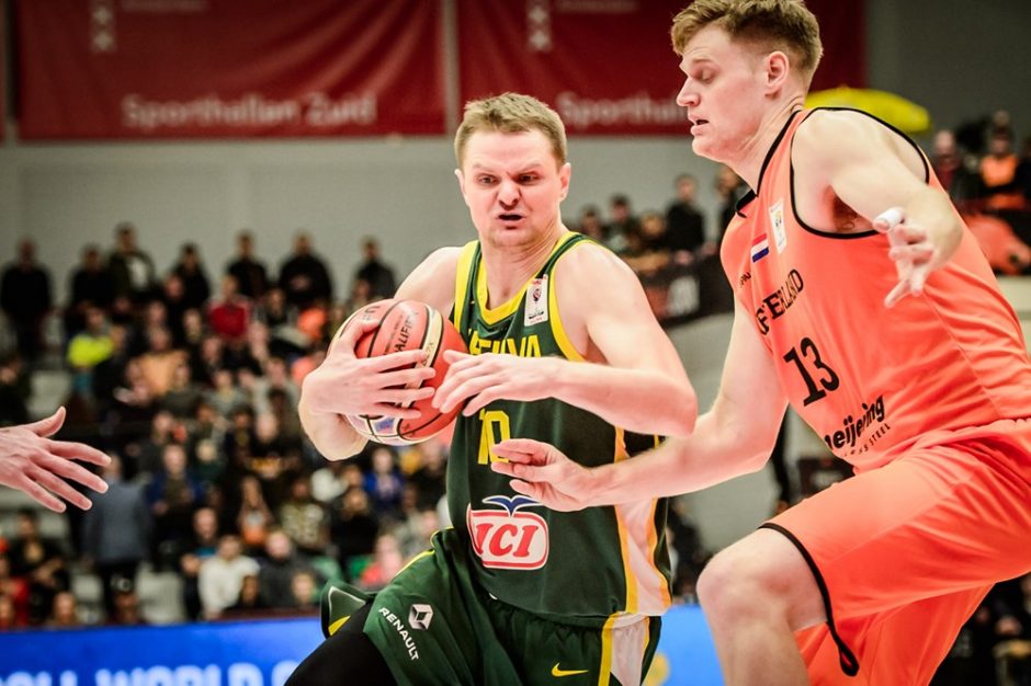 Lietuvos krepšininkai užsitikrino pirmąją vietą pasaulio čempionato atrankos grupėje