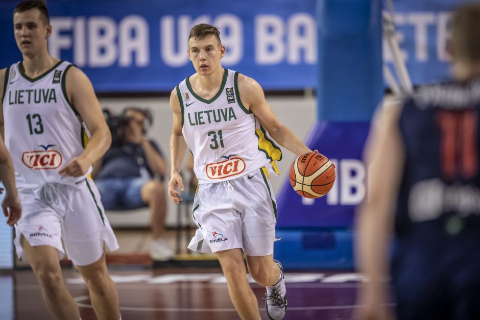 Paaiškėjo Lietuvos krepšinio jaunimo rinktinių varžovai Europos čempionate