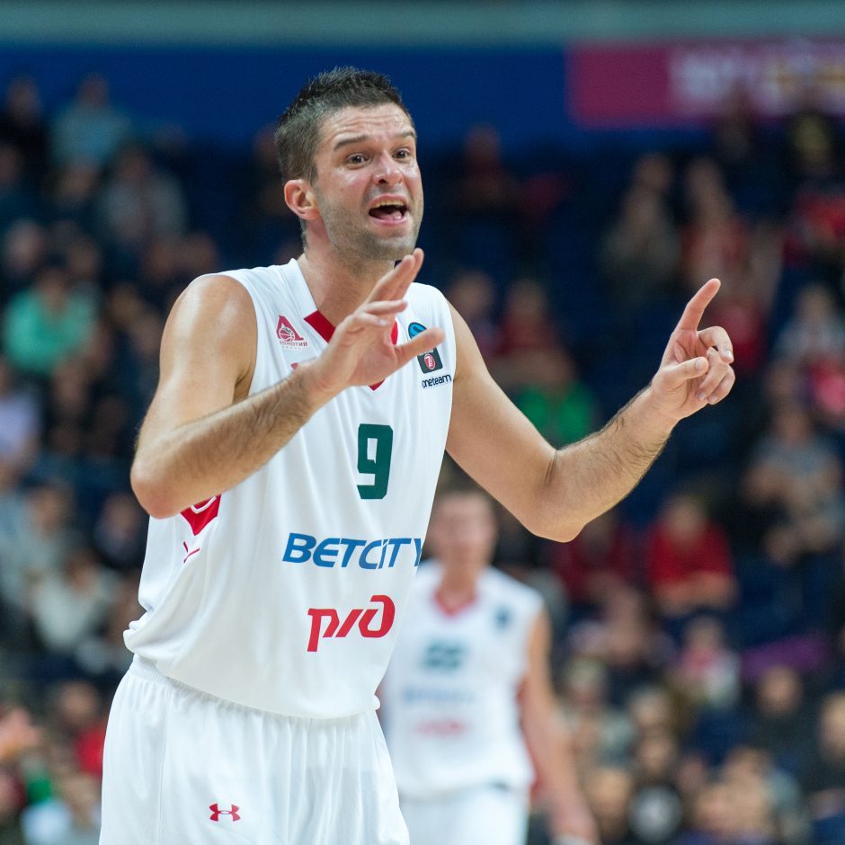 Lietuvos krepšininkų indėlis į Krasnodaro komandos pergalę – 25 taškai