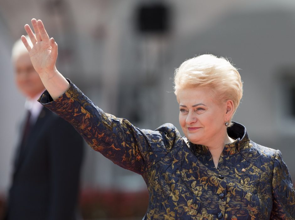 D. Grybauskaitei Varšuvoje įteiktas Laisvės riterio apdovanojimas