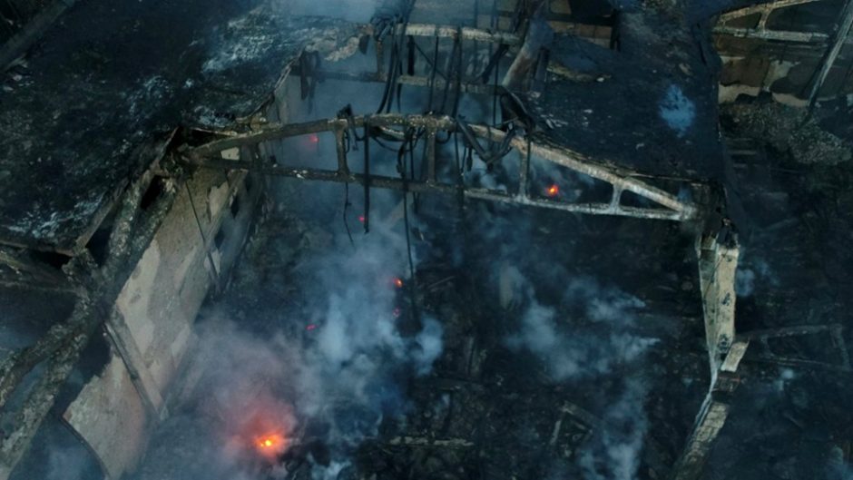 Alytaus meras: zuikis tikriausiai nugaišo nuo gaisro sukeltų padarinių