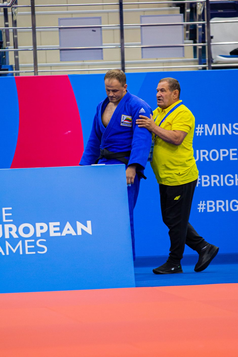 Lietuvos dziudo rinktinė Europos žaidynėse liko be pergalių