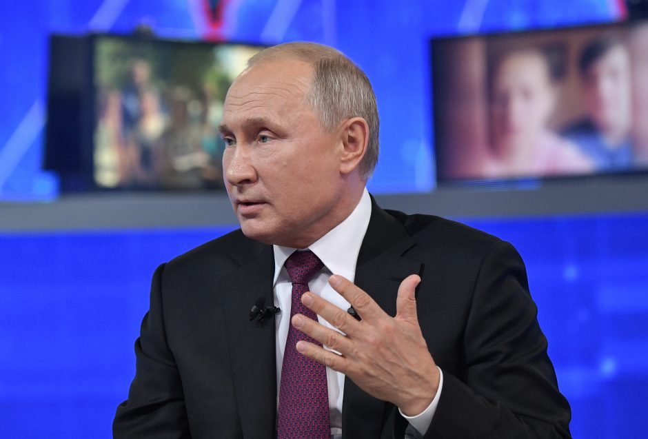 V. Putinas ragina maskviečius laikytis karantino reikalavimų