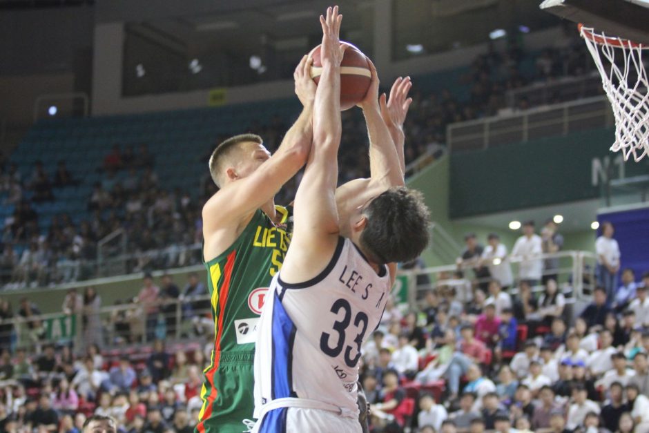 Krepšinis: Lietuva – Pietų Korėja 86:57