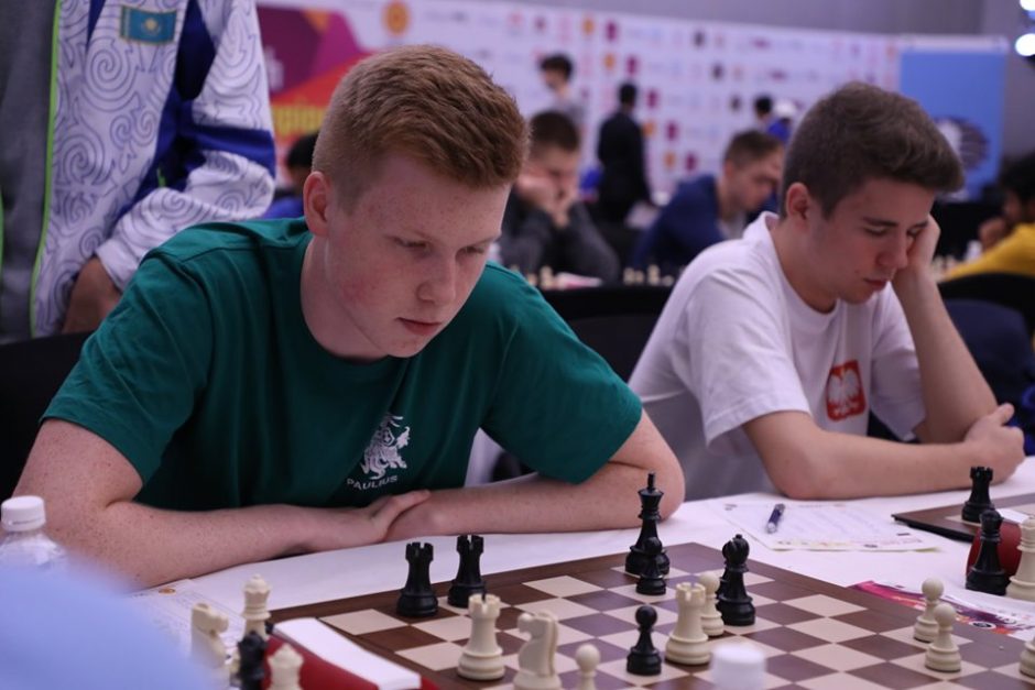 P. Pultinevičius tapo jauniausiu Lietuvos istorijoje šachmatų didmeistriu