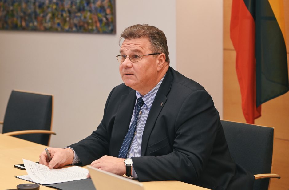 L. Linkevičius: į krizę Baltarusijoje reikia reaguoti aktyviau