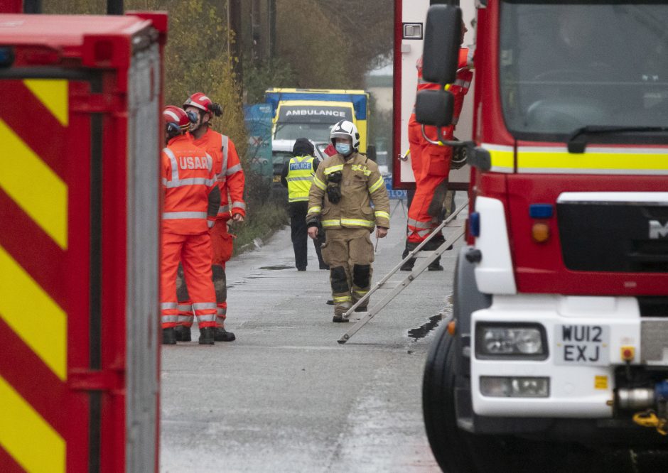 Anglijoje per cheminių medžiagų talpyklos sprogimą žuvo keturi žmonės