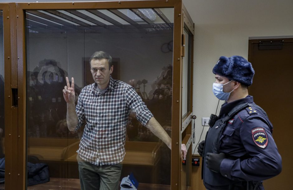 Kolonijoje kalintis A. Navalnas neteko 8 kg svorio
