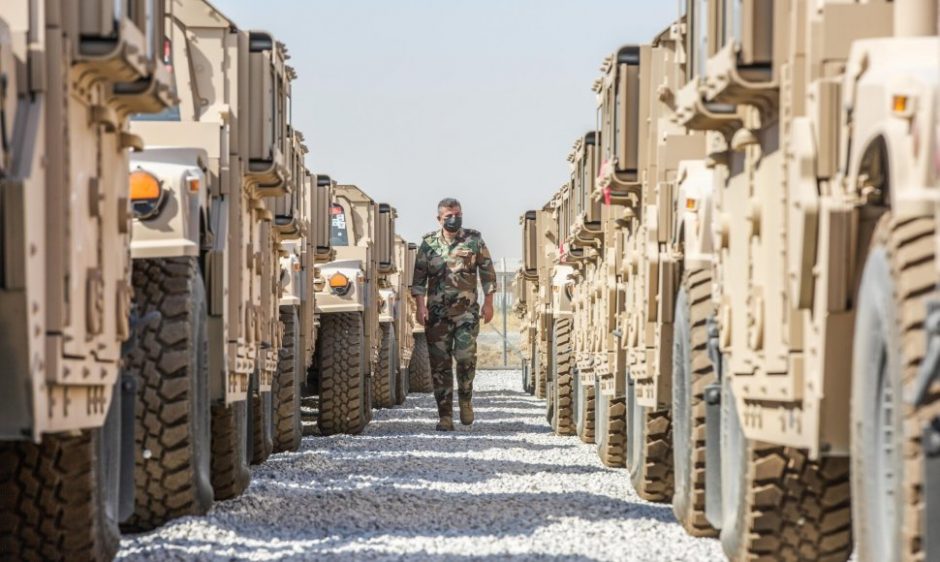JAV ir Irakas planuoja aptarti su IS kovojančios koalicijos mažinimo tvarkaraštį