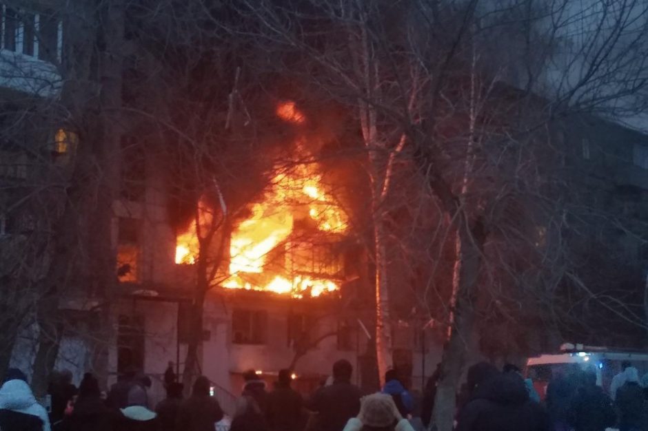 Rusijoje sprogus dujoms daugiabutyje žuvo moteris ir paauglys