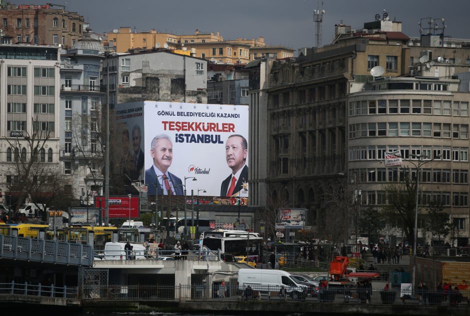 Turkija: panaikinti Stambulo mero rinkimų rezultatai