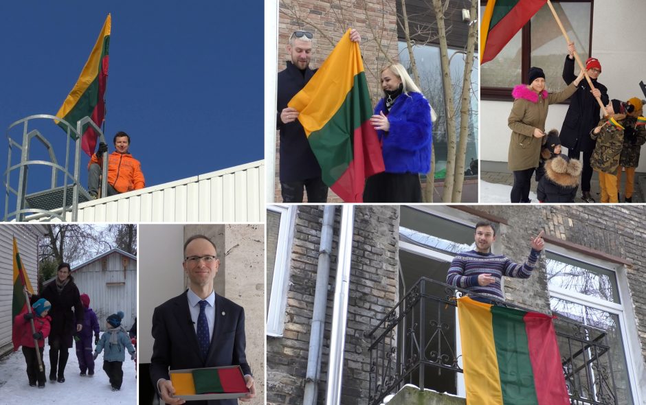 Lietuvoje plinta akcija – kelkime Trispalvę!