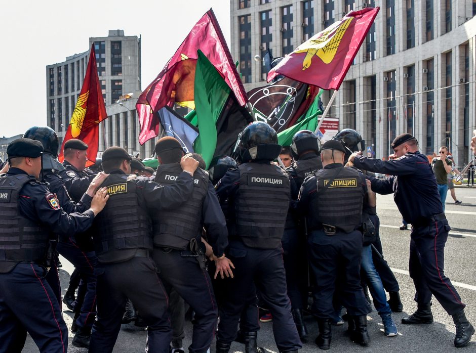 Maskvoje – protestas dėl interneto laisvės