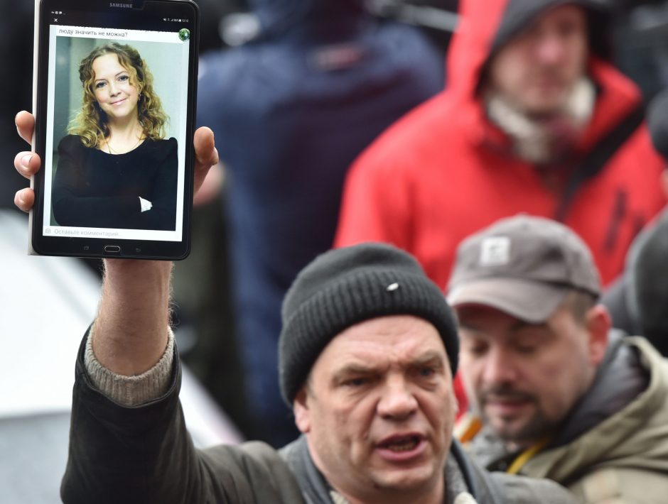 Ukrainos visuomenė pasipiktino dėl žmogaus teisių aktyvistės I. Nozdrovskos nužudymo