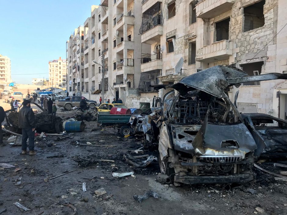 Sirijoje per režimo ir Rusijos antskrydžius žuvo 21 žmogus