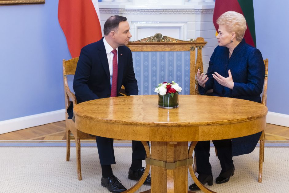 Lietuvos ir Lenkijos prezidentų susitikimas