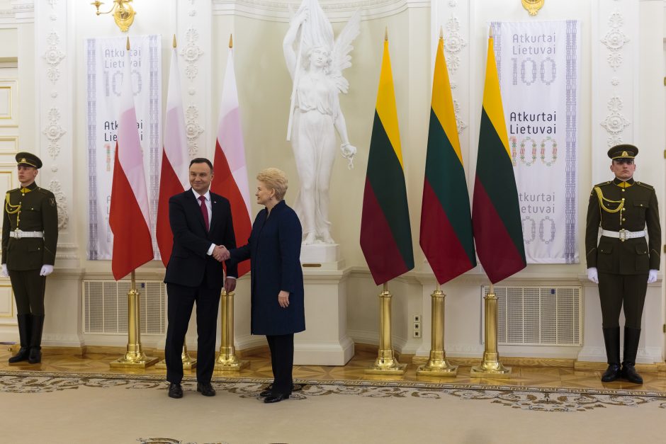 Lietuvos ir Lenkijos prezidentų susitikimas