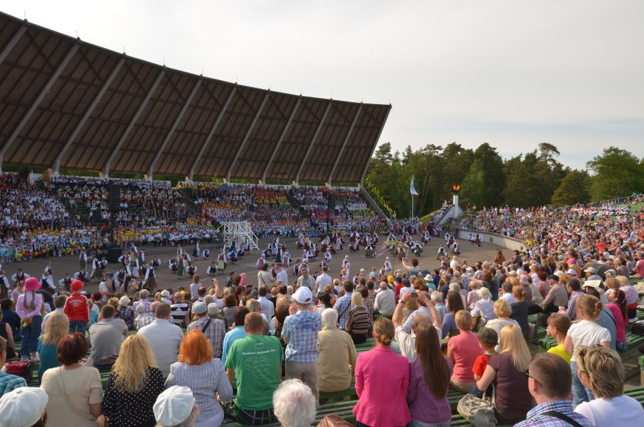 Klaipėdos vasaros estradoje – dainų šventė