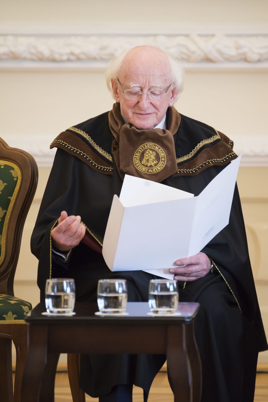 Airijos prezidentas tapo VDU garbės daktaru 