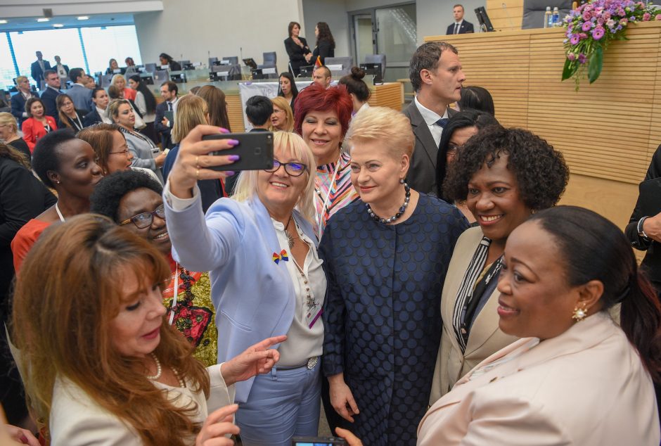 Moterų politikos lyderių suvažiavimas Seime