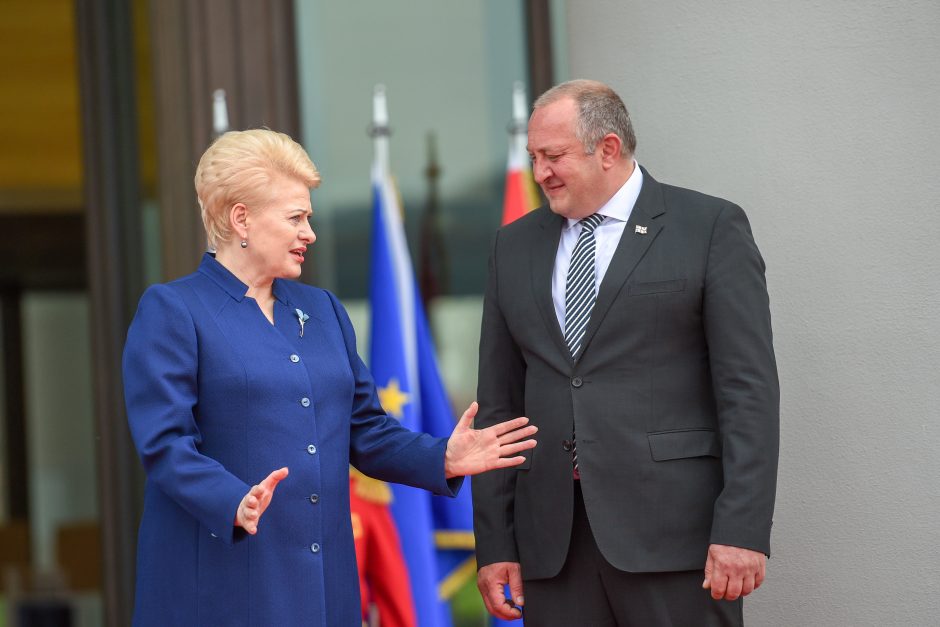 D. Grybauskaitė kartvelų kalba sveikino Sakartvelo žmones