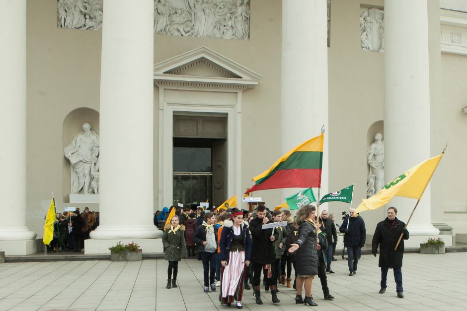 Vilniuje į sąskrydį susirinko Lietuvos valančiukai
