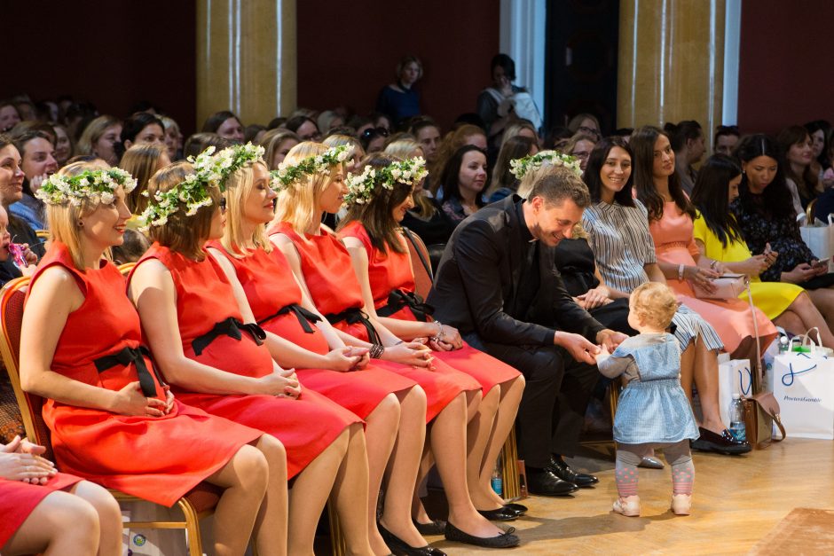 Vilniuje surengta būsimų mamyčių šventė