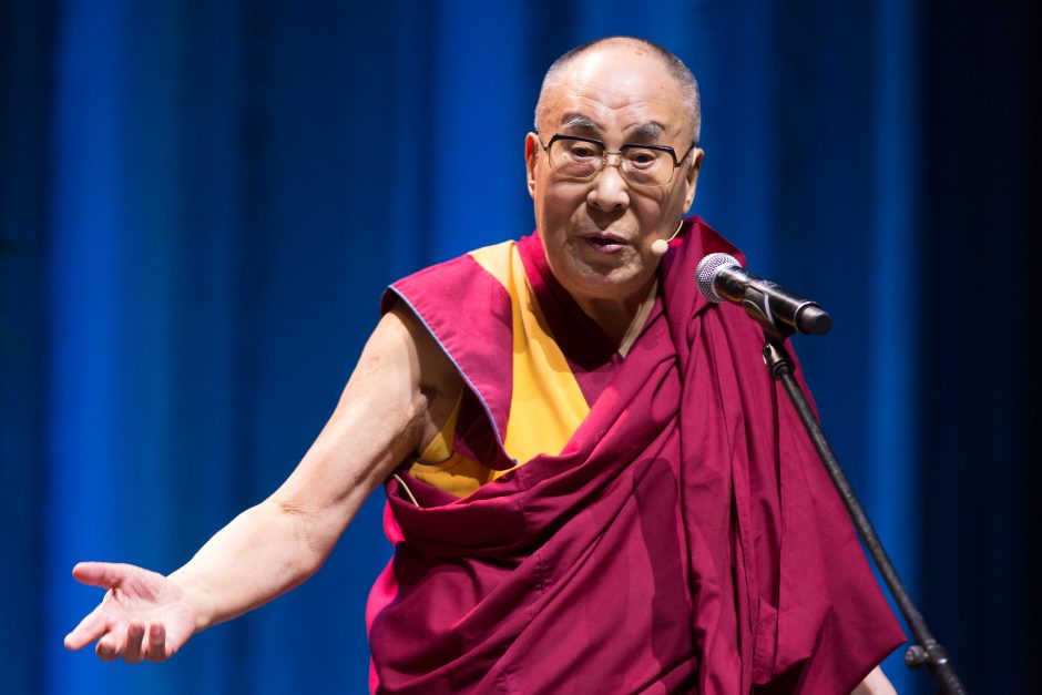 Dalai Lamos paskaita „Siemens“ arenoje