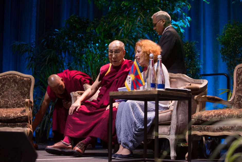 Dalai Lamos paskaita „Siemens“ arenoje