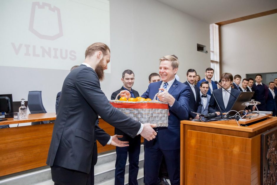„Lietuvos rytui“ – Vilniaus miesto tarybos padėka