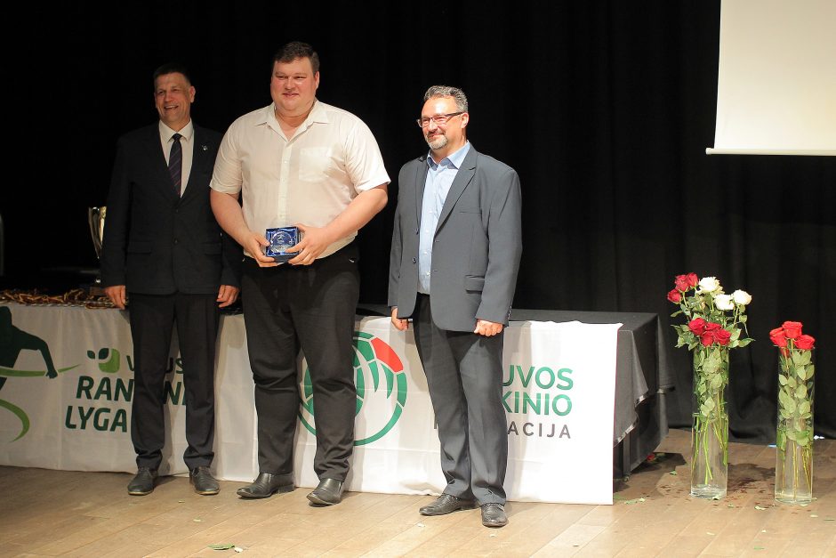 Lietuvos rankinio čempionatų apdovanojimai
