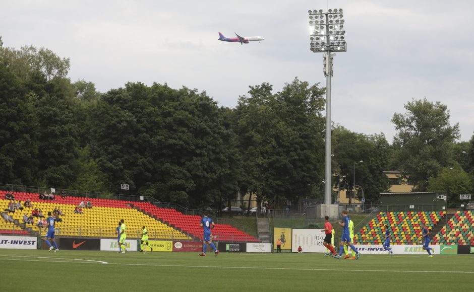„Trakų“ futbolininkai sužaidė lygiosiomis su Kazachstano klubu