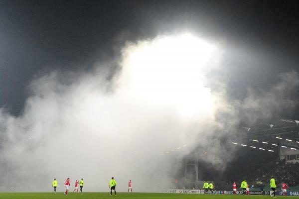 Maskvos „Spartak” fanai siautėjo Žilinoje 