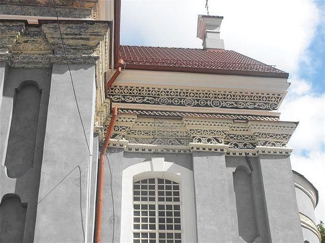 Pradėtas restauruoti Vilniaus Šv. Stepono bažnyčios sgrafitas