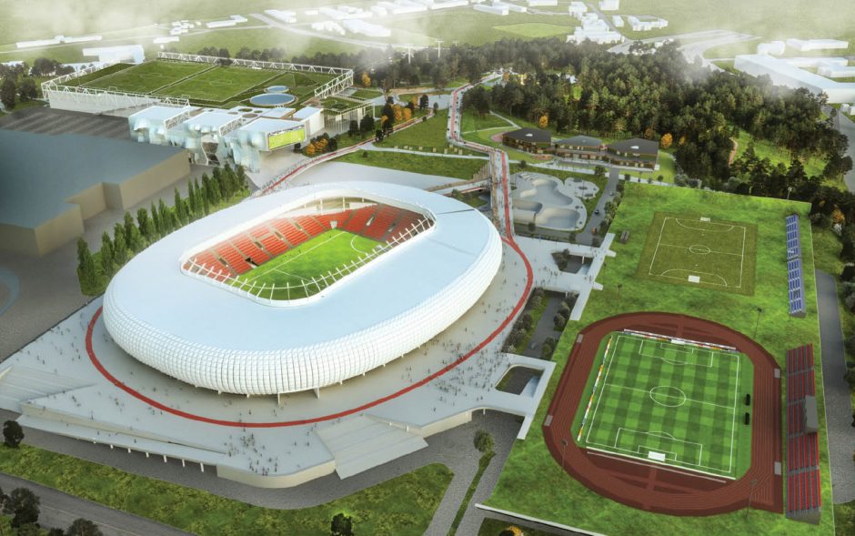 Iš konkurso pašalintas „Vilniaus nacionalinis stadionas“ savo tiesos neįrodė