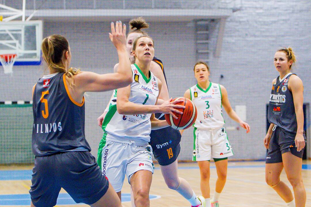 „Aistės-LSMU“ – „Kibirkštis-MRU“ 48:72 | Krepšinis. ML-BČ