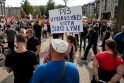 Apie 4,5 tūkst. žmonių prie Seimo protestavo prieš Vyriausybės planuojamus ribojimus