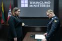 Priesaika: M. Džermeikos priesaiką priėmė teisingumo ministrė Ewelina Dobrowolska.