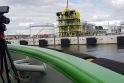 Situacija: nemaža dalis Ukrainai skirtų naftos produktų Klaipėdos uostą aplenkė, nors jau 2021 m. jame buvo įrengtos naujos krantinės ir padidintas krovos pajėgumas.