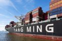 Situacija: Taivano laivybos kompanija „Yang Ming Marine Transport Corporation“ itin retai užsuka į Klaipėdos uostą, nepaisant to, neva spėjo likti skolinga Lietuvos verslui.