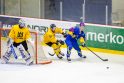 Repeticija: Lietuvos ledo ritulininkai kontrolines rungtynes žaidė su ukrainiečiais – būsimais varžovais pasaulio čempionate.
