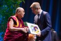Dalai Lama (kairėje) ir Remigijus Šimašius (dešinėje)