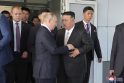 Vladimiras Putinas ir Kim Jong Unas