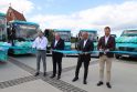 Progresas: rugpjūčio 25-ąją į Kauno rajono kelius ir gatves išriedėjo 71 naujas smaragdo spalvos autobusas.
