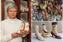  Perspektyva: dabar batukų kolekcija grožisi R. Butkienė ir jos artimieji, tačiau kolekcininkė pasižadėjo – kai sukaups 500 eksponatų, surengs parodą visuomenei.