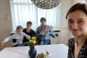Pranašumas: V.Čmilytė-Nielsen, pati būdama vienturtė, labai džiaugiasi, kad jos keturi sūnūs nuo pat vaikystės turi galimybę bendrauti tarpusavyje.