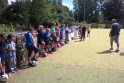 Nemokamos futbolo treniruotės pasiteisino, todėl šį mėnesį organizuojama įvairių sporto šakų stovykla vaikams.
