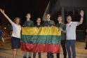 Ne taip seniai Pasaulinėje geografų olimpiadoje Serbijoje puikiai pasirodė ir Lietuvos moksleivių delegacija, tarp jų – klaipėdietis G.Umbražūnas (trečias dešinėje), jis laimėjo sidabro medalį.